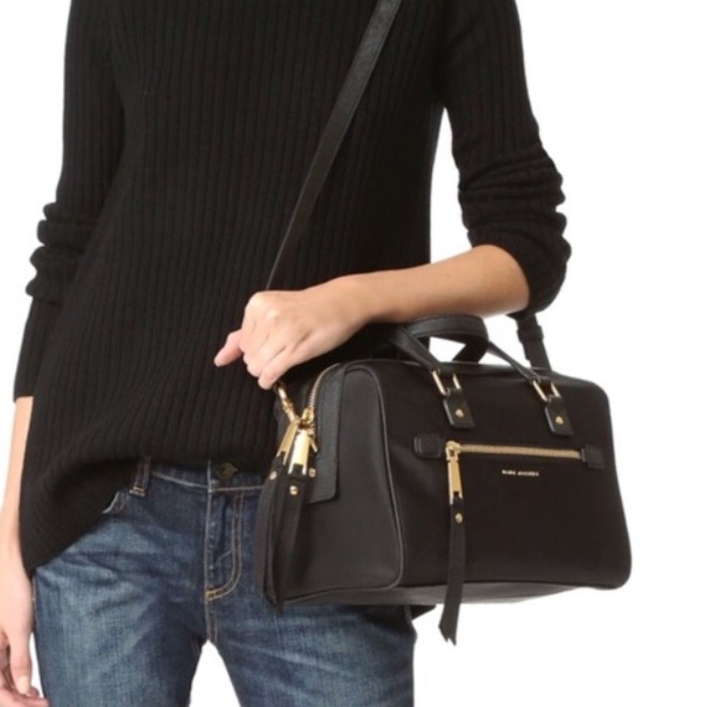 Marc Jacobs Trooper Bauletto Nylon Satchel Duffle